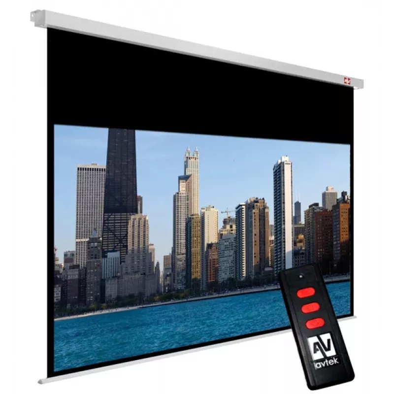 elektriskais ekrāns Avtek Cinema Electric 200 (200 x 200 cm) - 16:9