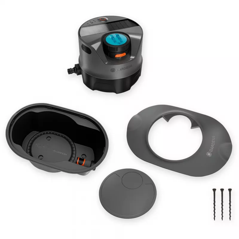 Gardena AquaPrecise Circular apļveida laistītājs Melns Zaļš 1 gab.