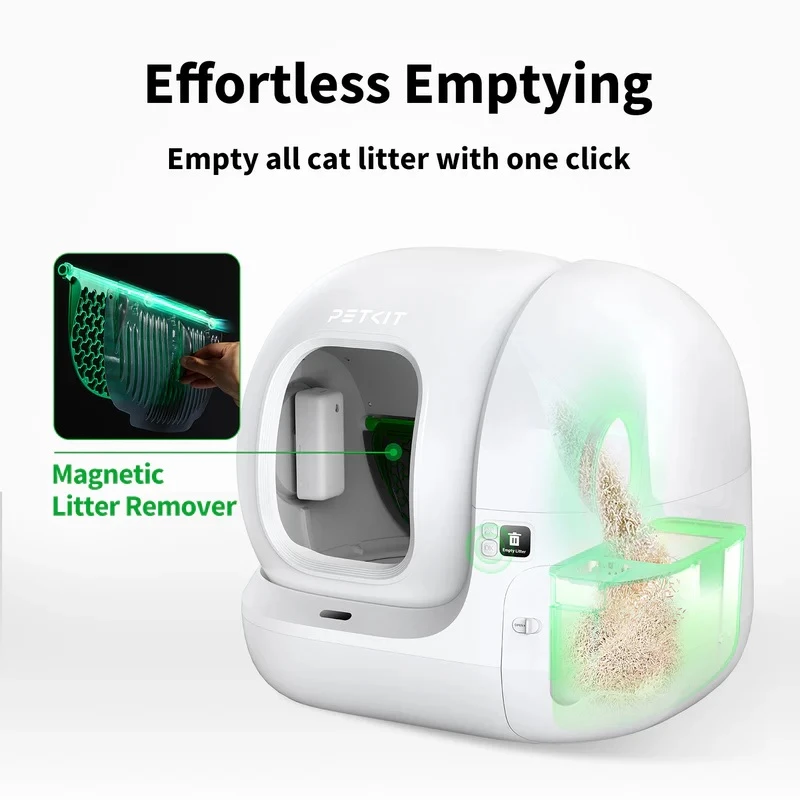 PETKIT Magnētiskā smilšu liešanas plāksne un filtra sieta komplekts efektīvai smilšu apstrādei PETKIT PURA MAX 2 kaķu tualetes automātam