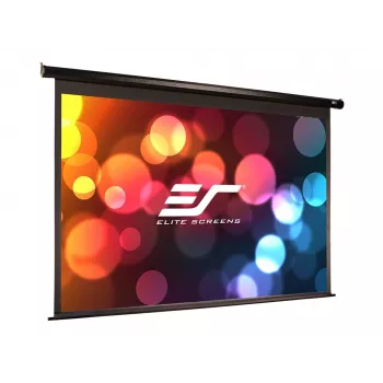 IZPĀRDOTS. Elite Screens Electric125H Spectrum Screen 125'' 16:9 / Diagonāle 312,5 cm, P 276,5 cm x A 155,7 cm / Melns korpuss / Elektriski motorizēts ekrāns / Sienas un griestu montāža / 1