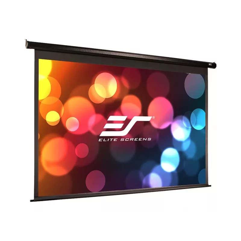 IZPĀRDOTS. Elite Screens Electric125H Spectrum Screen 125'' 16:9 / Diagonāle 312,5 cm, P 276,5 cm x A 155,7 cm / Melns korpuss / Elektriski motorizēts ekrāns / Sienas un griestu montāža / 1