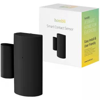 Durvju/loga sensors Avanca International HBSC-0100 — bezvadu Bluetooth, CR2 litija baterija, 45×55 mm, melns