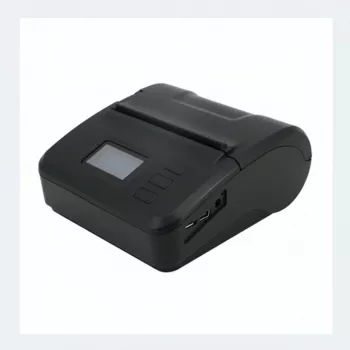 Mobilais termodrukātājs čekiem ALLNET ALL-PM01 — USB, RS232, Bluetooth, 80 mm, melns