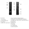 Galddators Dell OptiPlex 3090 (i5-10500T, 8 GB RAM, 256 GB NVMe, Intel UHD 630, Windows 11 Pro) A klases atjaunots