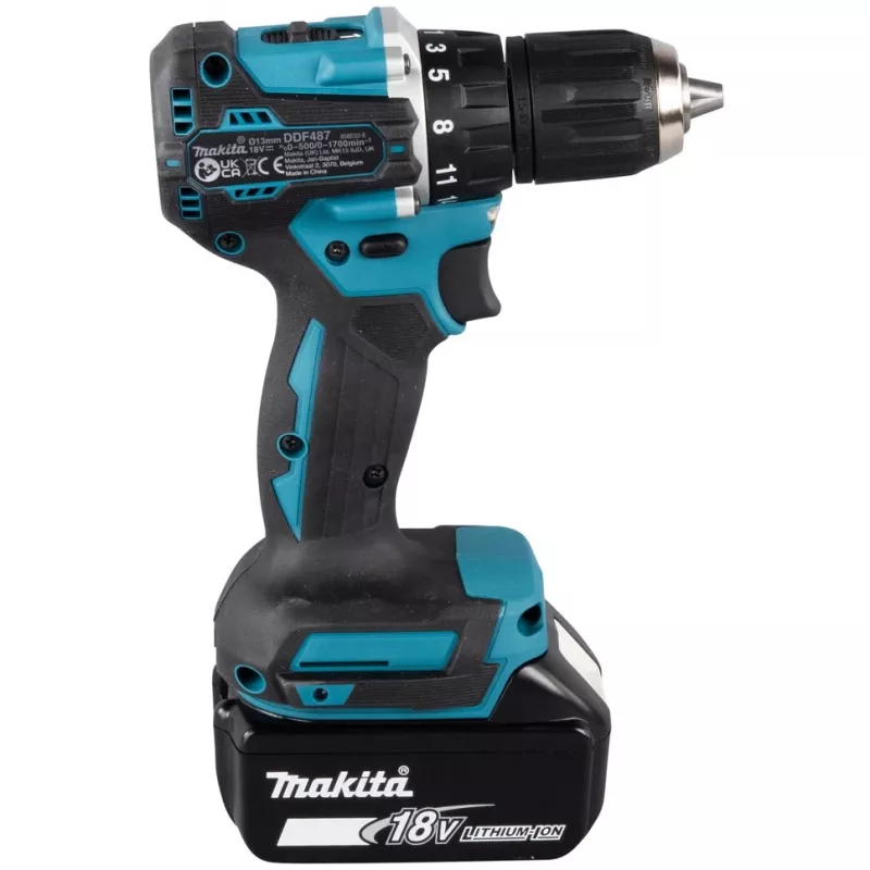 Makita DDF487Z urbis 1700 RPM 940 g Tirkīza
