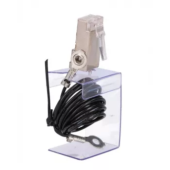 Tīkla kabelis UBIQUITI TOUGHCable RJ-45 Cat5e 1 m, melns, RJ-45 savienotājs