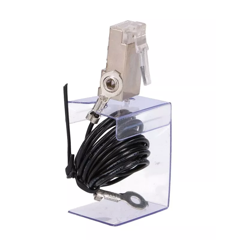 Tīkla kabelis UBIQUITI TOUGHCable RJ-45 Cat5e 1 m, melns, RJ-45 savienotājs