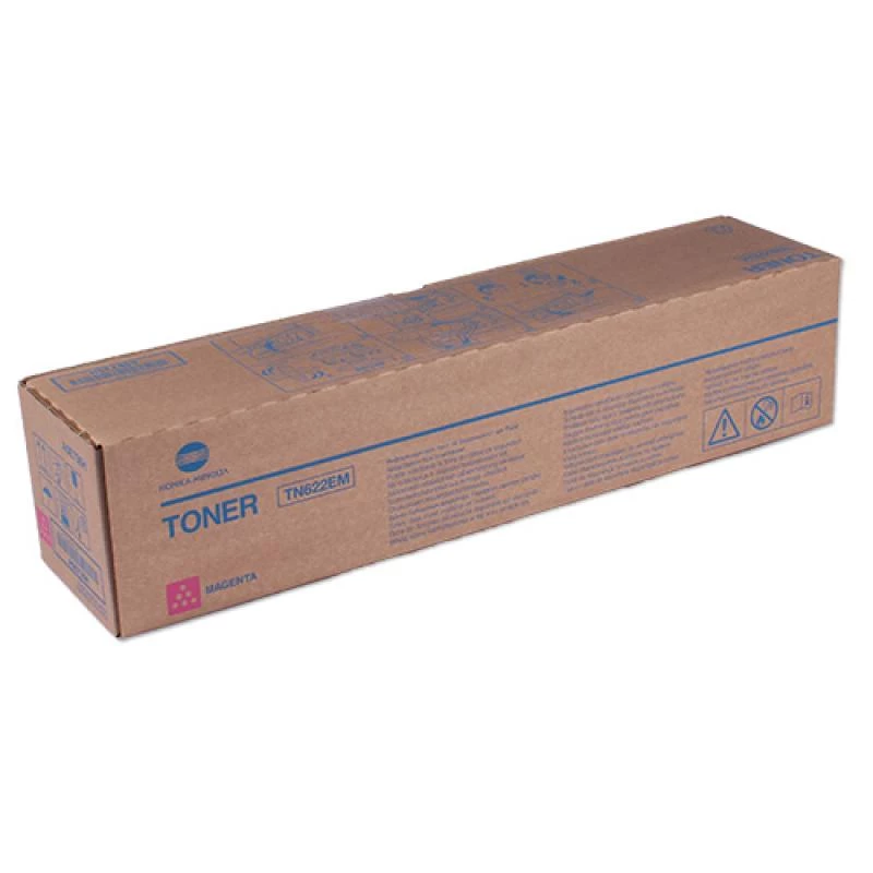 Konica Minolta TN-622M tonera kasetne 1 gab. Oriģināla Fuksīna