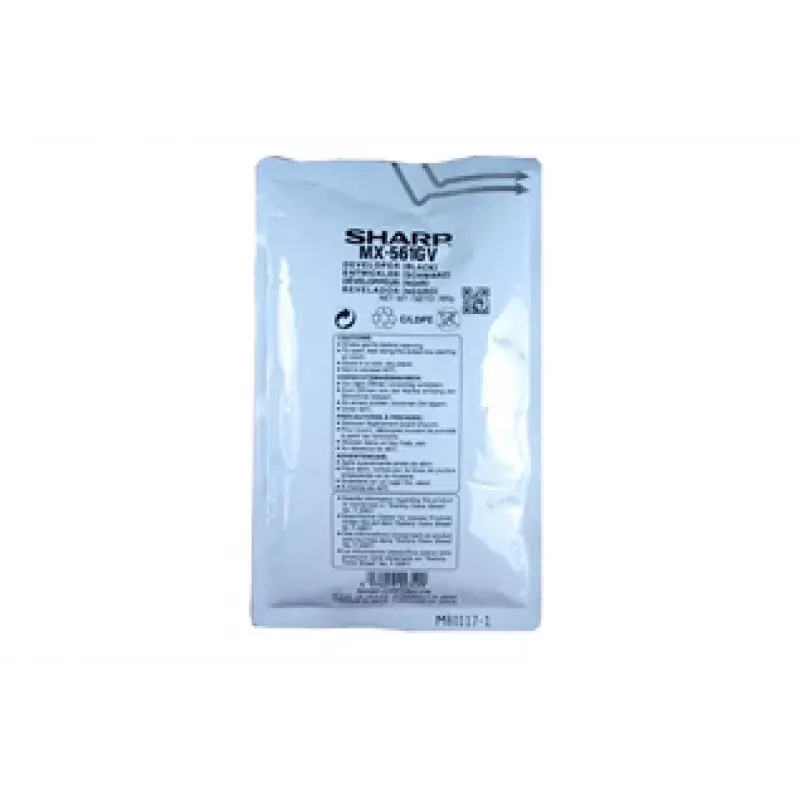 Sharp MX-561GV - Developer kit Melns - for MX-M sērijai: 464 N, 464, 465, 465 N, 565 N, 565, 365, 365 N, 364, 364 N, 564, 564 N