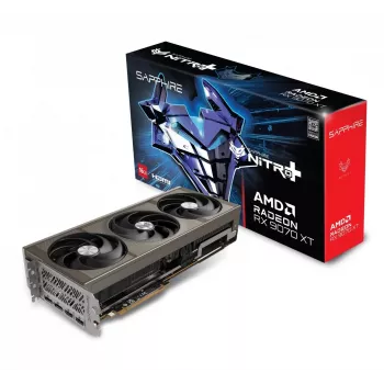 Sapphire grafiskā karte Radeon RX 9070 XT, 16 GB GDDR6, PCIe 5.0, 256 bitu, 330W TDP