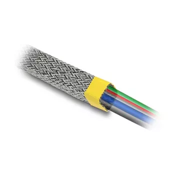 Kabeļu uzmava DeLOCK 20938 pelēka vara poliestera 1 cm 10000 mm