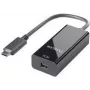 PureLink iSeries - USB/DisplayPort adapteris - USB-C (V) uz Mini DisplayPort (M) - 10 cm - 2160p atbalsts - melna