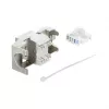 Keystone modulis RJ45 Cat.6A bez instrumentiem, DELOCK 90990, zils