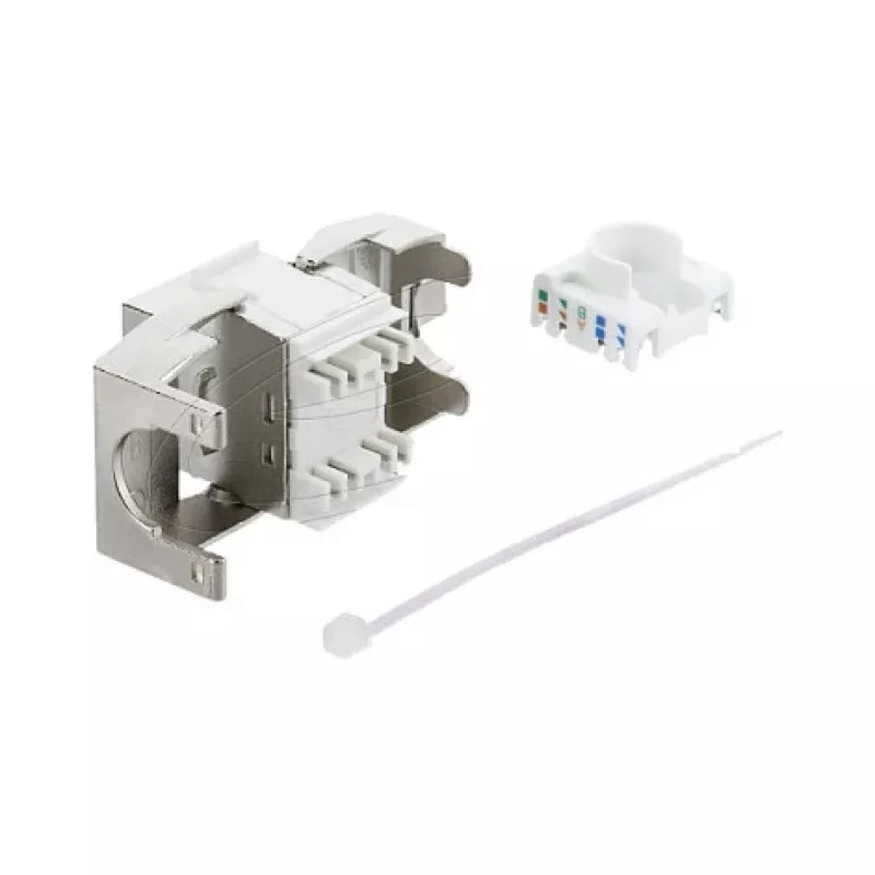 Keystone modulis RJ45 Cat.6A bez instrumentiem, DELOCK 90990, zils