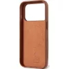 Mujjo Full Leather Case MagSafe vāciņš priekš iPhone 17 Pro Brown