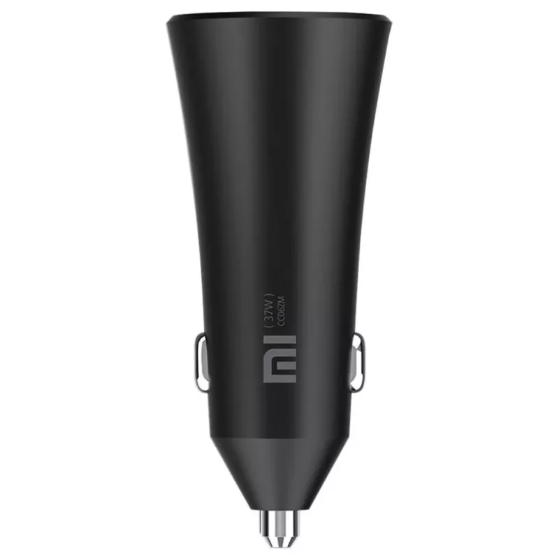 Xiaomi 37 W divu portu auto lādētājs melns, melns
