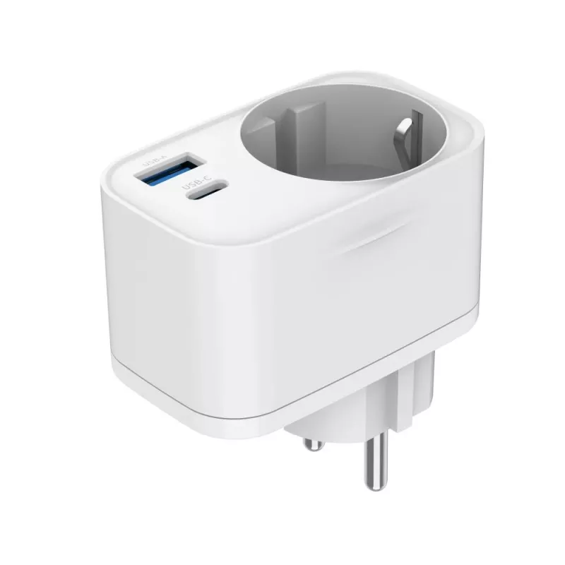 LĀDĒTĀJS USB UNIVERSĀLS 20W BALTS/2P AC TA-ACPDQC20-01-W GEMBIRD