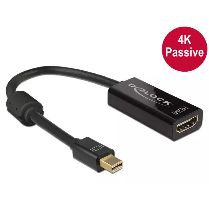 Video kabeļa adapteris DeLOCK 62613 Mini DisplayPort uz HDMI