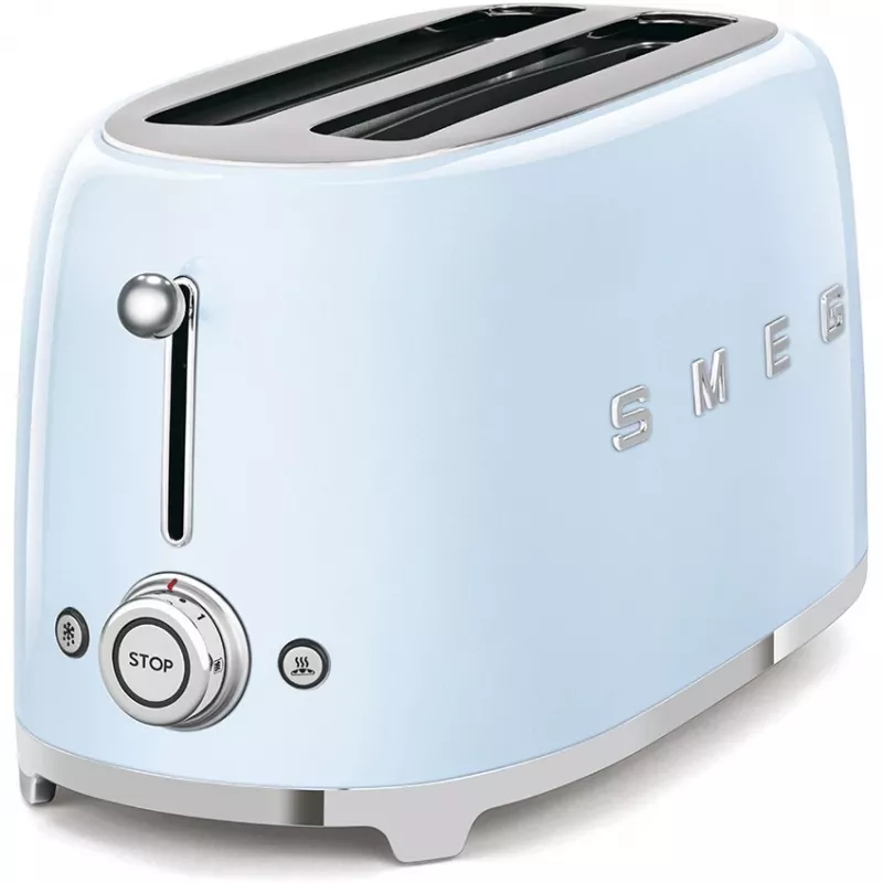 Smeg 50's stila tosteris TSF02PBEU Pasteļzils