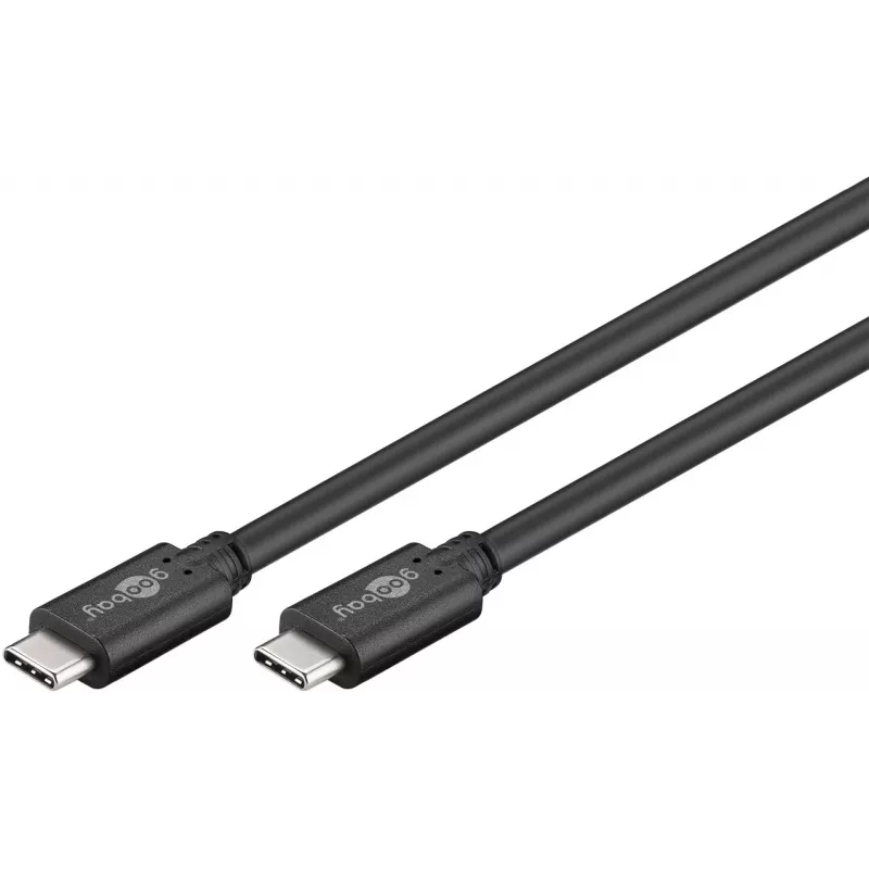 Wentronic Goobay USB 3.1 Generation 1 - USB-C™ kabelis, 0,5 m - USB-C™ spraudnis > USB-C™ spraudnis (67975)