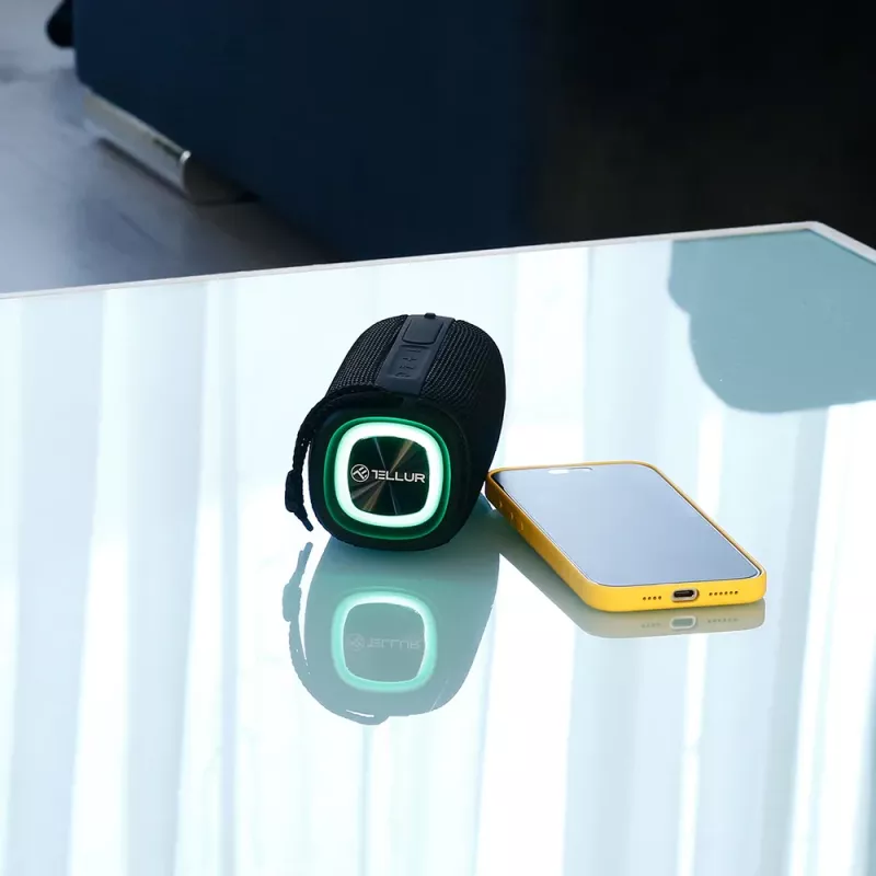Pārnēsājams skaļrunis Tellur Eclipse Bluetooth 12W melns