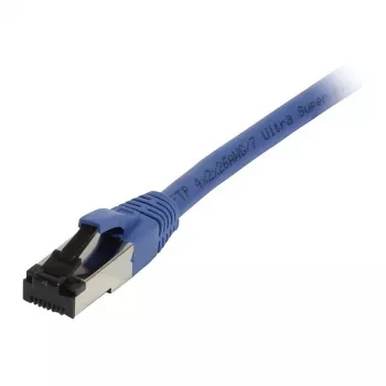 Synergy 21 komutācijas kabelis RJ45, CAT8.1 2000Mhz, 0,25m, zils, S-STP(S/FTP), TPE(Ultra SuperFlex), AWG26, Synergy 21 - Digitālie/Datu - Tīkls