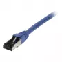 Synergy 21 komutācijas kabelis RJ45, CAT8.1 2000Mhz, 0,25m, zils, S-STP(S/FTP), TPE(Ultra SuperFlex), AWG26, Synergy 21 - Digitālie/Datu - Tīkls