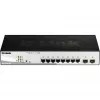 D-Link DGS-1210-10P Pārvaldāms L2 Gigabitu Ethernet (10/100/1000) Power over Ethernet (PoE) 1U Melns