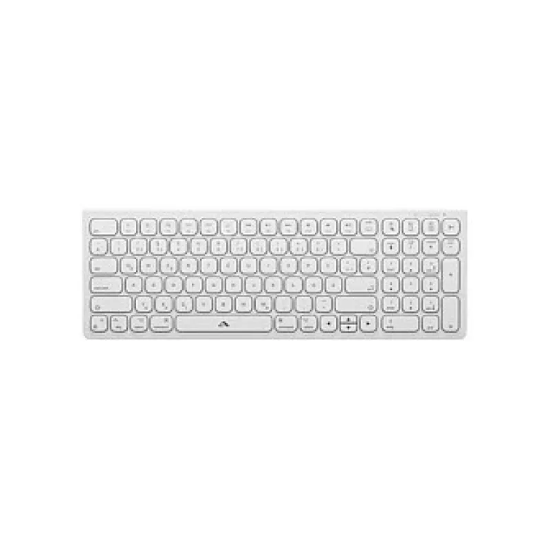 Alogic Echelon Compact USB-C BT tastatūra vācu + pele balta - tastatūra - USB Type C - tastatūra - USB Type C