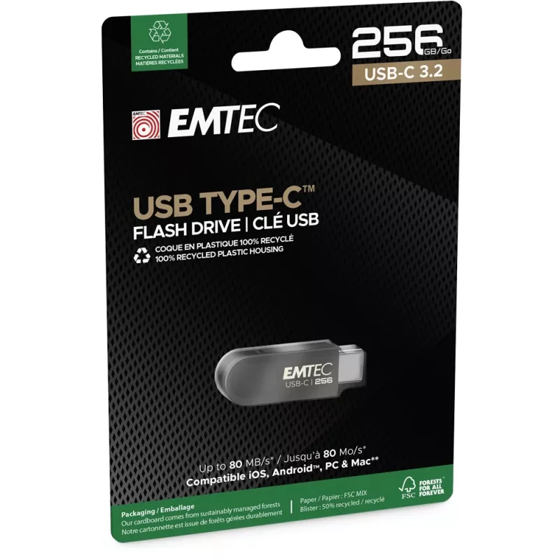USB zibatmiņa EMTEC 256GB USB 3.0 C280