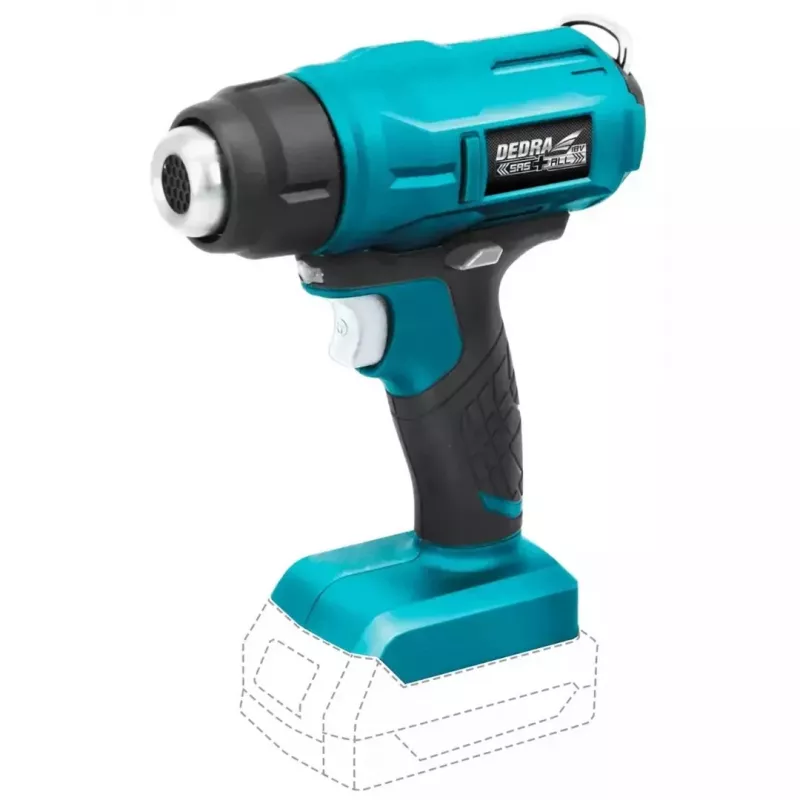 Karstuma pistole Dedra DED7058 2000W ar regulējamu temperatūru
