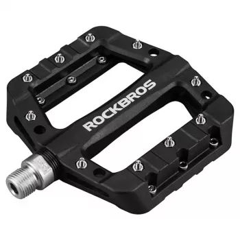 Rockbros 2017-12CBK neilona velosipēda pedāļu komplekts – melns