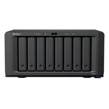 Synology DiskStation DS1825+ NAS/serveris Ryzen Embedded V1500B 8 GB DDR4 0 TB Melns
