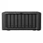 Synology DiskStation DS1825+ NAS/serveris Ryzen Embedded V1500B 8 GB DDR4 0 TB Melns