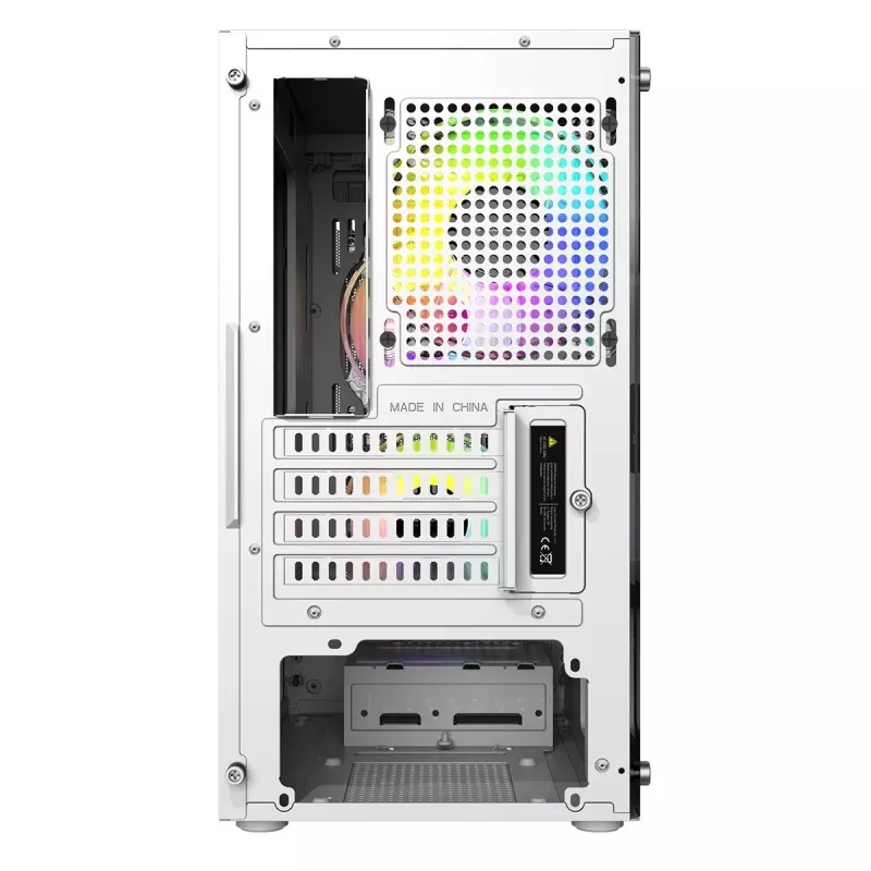 LOGIC ATOS ARGB Mini USB 3.0 korpuss balts