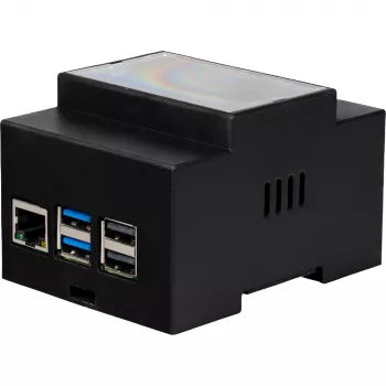 Raspberry Pi RB-CASEP5-07B Melns
