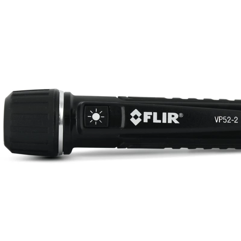 FLIR VP52-2 bezkontakta sprieguma testeris CAT IV 1000 V LED, vibrācija, akustisks Kabatas Melns