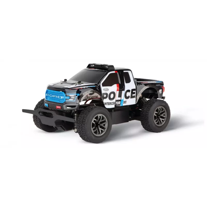 Tālvadības automašīna CARRERA Ford F-150 Raptor Police 2,4 GHz RC modelis