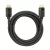 HDMI v 2.1 premium kabelis 3 m 8K Melns Izstrādāts spēlētājiem