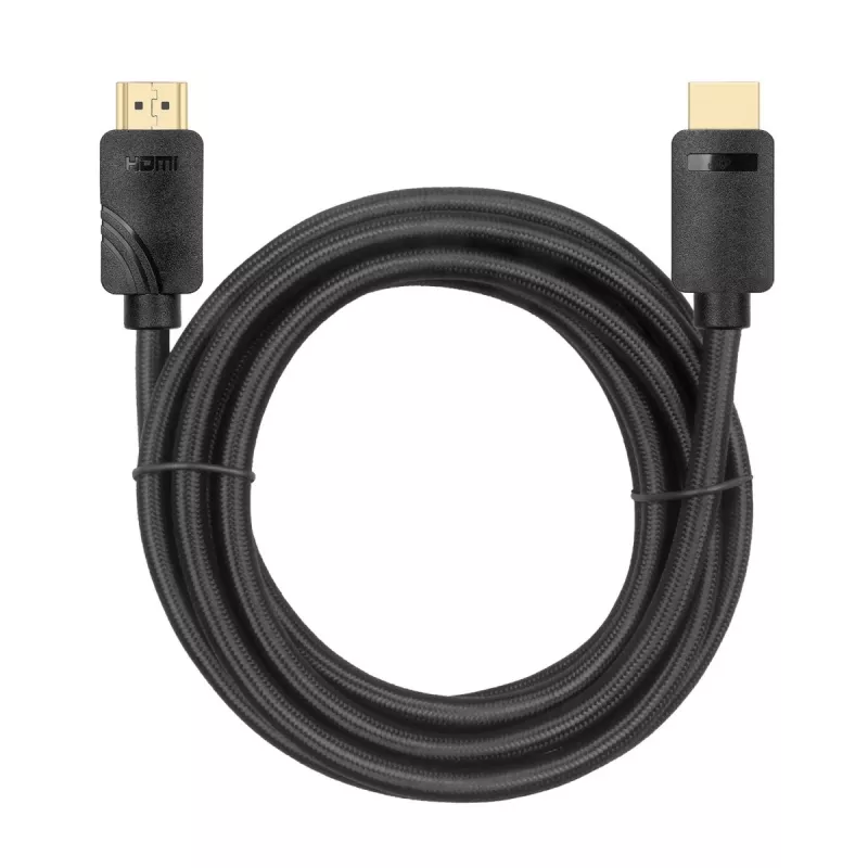 HDMI v 2.1 premium kabelis 3 m 8K Melns Izstrādāts spēlētājiem