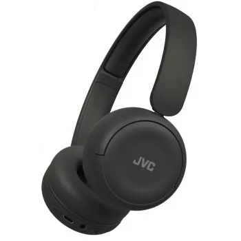 Austiņas JVC HA-S59W — vadu un bezvadu Bluetooth, USB‑C, supra-aural, 20–20000 Hz, 1,2 m kabelis, 148 g, melnas