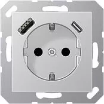 JUNG A1520-15CAAL - F tips - 5 - 35 °C - Plastmasa - IP20 - 16 A - 50/60 Hz