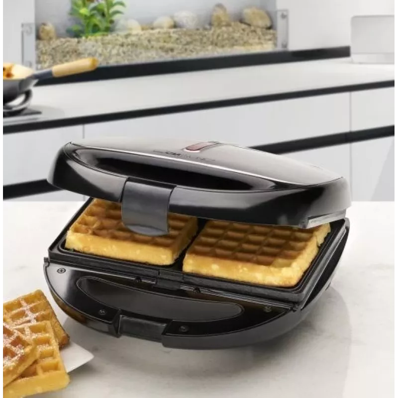 Clatronic ST/WA 3670 sviestmaižu cepamierīce 800 W Melna, nerūsējošais tērauds