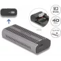 SSD korpuss DeLOCK 42029 USB Type-C 40 Gbps M.2 NVMe PCIe