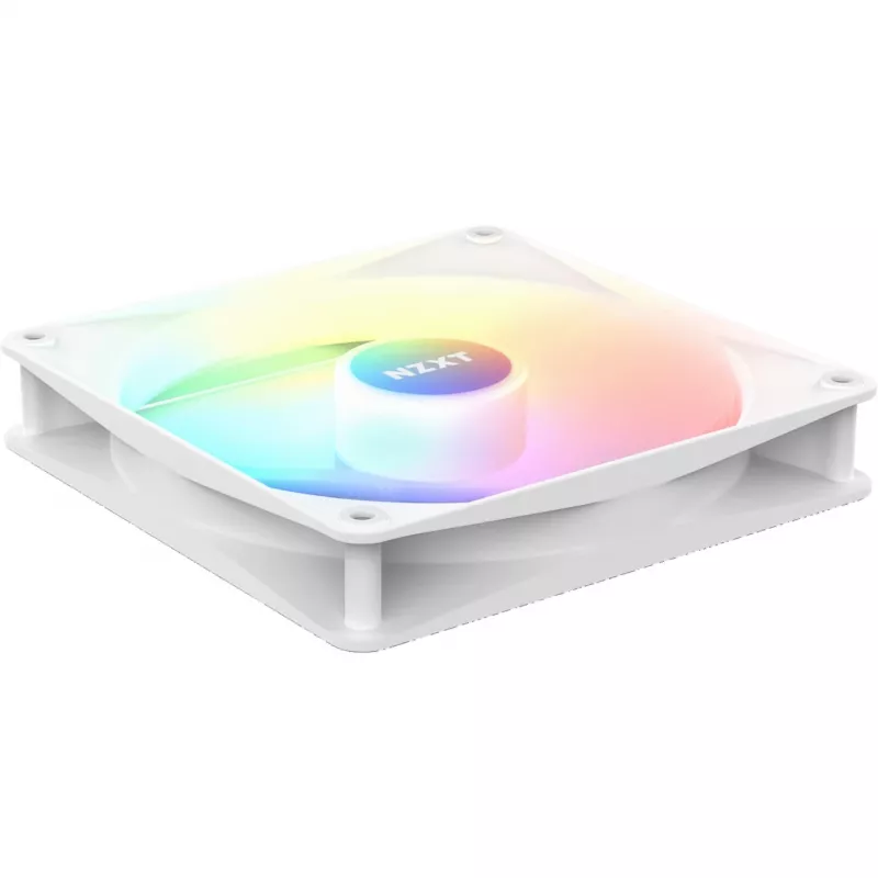 NZXT F120 RGB Core 120mm ARGB korpusa ventilators - balts