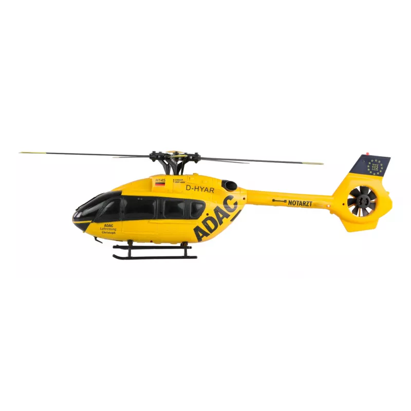 Amewi Helicopter ADAC H145 Brushless 6-Channel 6G RTF, gatavs lidojumam 6 kanālu modelis
