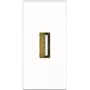 Kindermann Konnect flex 45 click - Modulares Faceplate-Snap-In - USB 2.0 Type A - Balts, RAL 9010