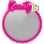 LED Neona spoguļa gaisma MANTA MASNL130PK Style Neon Lights BEAUTY, rozā akcents, dekoratīvs spoguļa apgaismojums