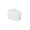 Dicota Barošanas bloks - kompakts, GaN - 65 W - 5 A - PD 3.0 - 3 izejas porti (2 x USB-C, USB)
