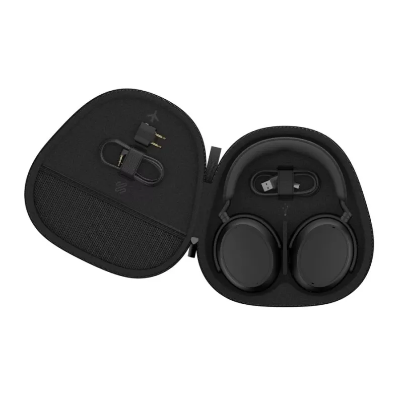 SENNHEISER Momentum 4 Wireless Bluetooth trokšņus slāpējošās austiņas – melnas